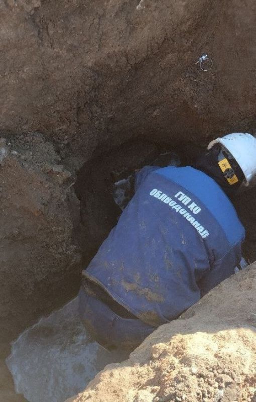 Аварийно-восстановительные работы в Нижних Серогозах