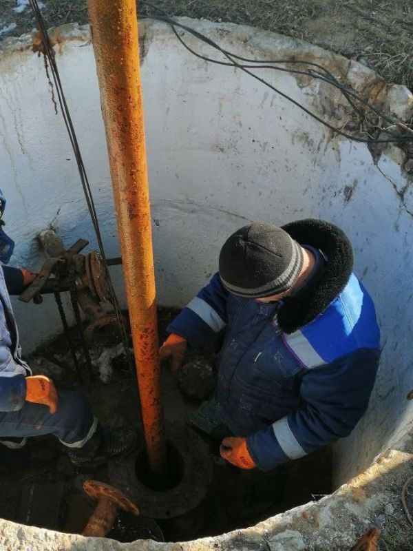 Аварийно-восстановительные работы в Нижних Серогозах
