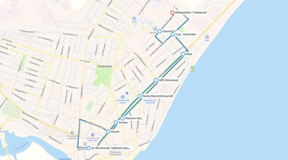 С 12 марта будет обновлен график движения рейсового автобуса по маршруту № 3 в Геническе С 12 марта будет обновлен график движения рейсового автобуса по маршруту № 3 в Геническе
