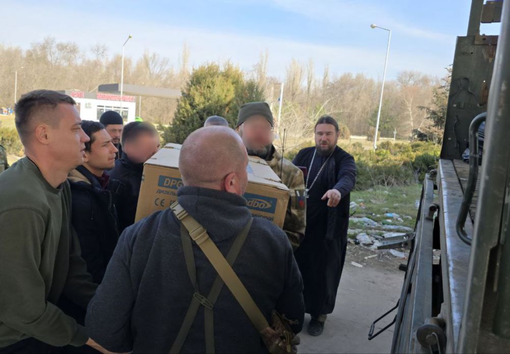 Специальный гуманитарный центр Крымской митрополии доставил помощь на Херсонщину Специальный гуманитарный центр Крымской митрополии доставил помощь на Херсонщину
