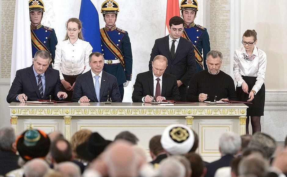 Татьяна Томилина: 18 марта 2014 года был подписан договор о принятии Республики Крым в состав Российской Федерации на правах ее субъекта Татьяна Томилина: 18 марта 2014 года был подписан договор о принятии Республики Крым в состав Российской Федерации на правах ее субъекта