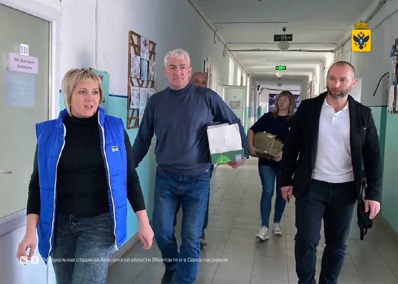 В селе Тавричанка Каховского округа отремонтируют школу В селе Тавричанка Каховского округа отремонтируют школу