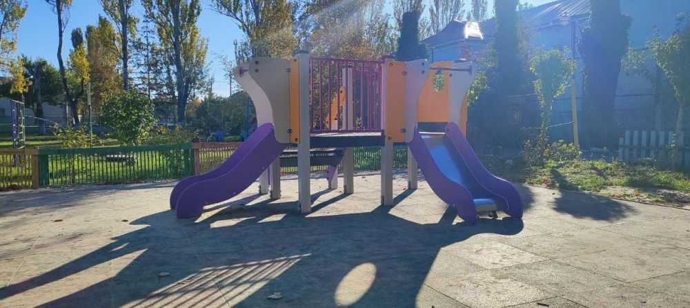 Кабардино-Балкария в минувшем году построила игровую площадку в детском саду «Колокольчик» Скадовского округа Кабардино-Балкария в минувшем году построила игровую площадку в детском саду «Колокольчик» Скадовского округа