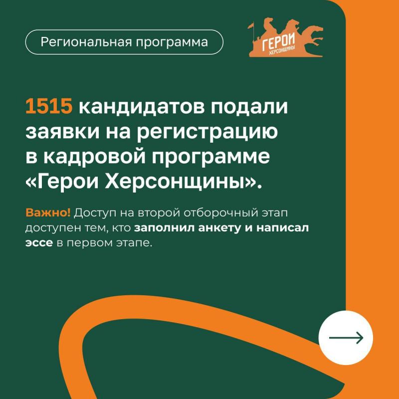 Второй отборочный этап проекта «Герои Херсонщины» стартует уже 4 апреля Второй отборочный этап проекта «Герои Херсонщины» стартует уже 4 апреля