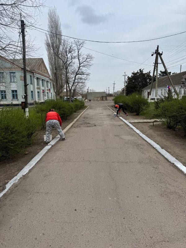 В Михайловке поддерживают порядок! В Михайловке поддерживают порядок!
