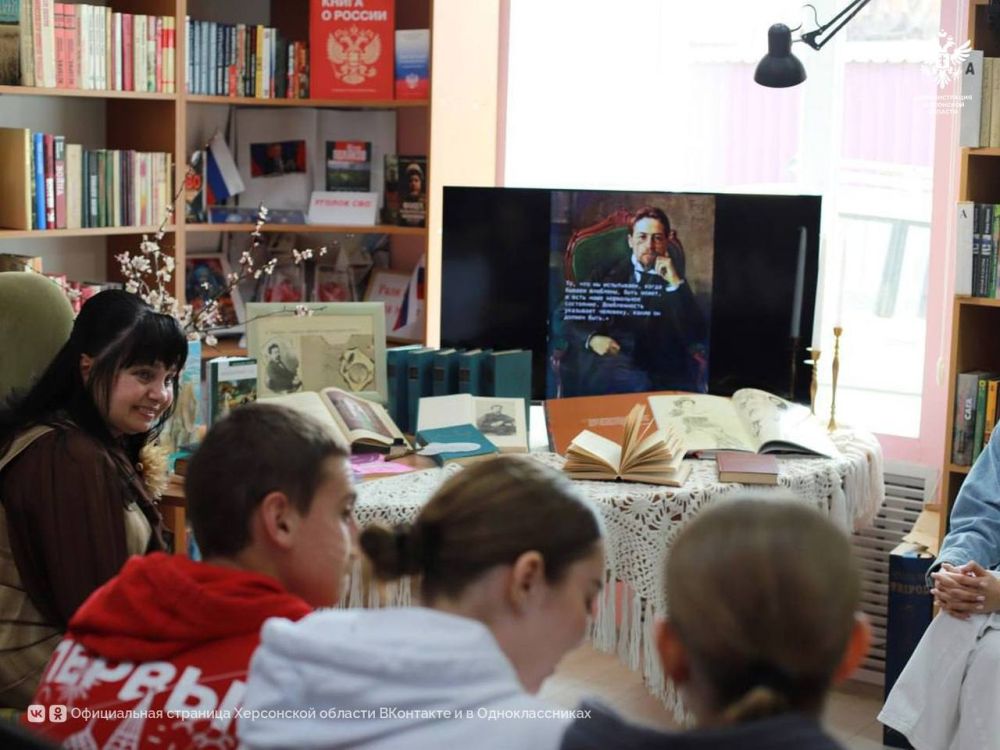 Татьяна Кузьмич провела литературную встречу с «Первыми» Херсонской области Татьяна Кузьмич провела литературную встречу с «Первыми» Херсонской области
