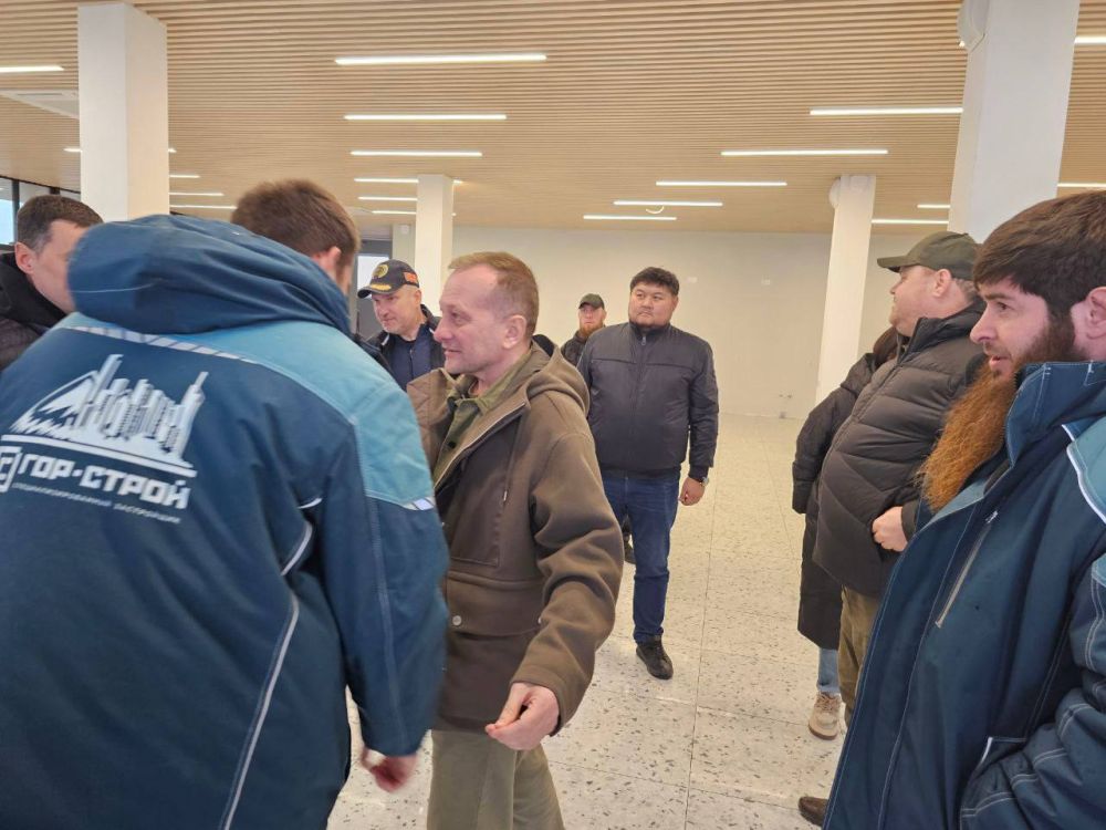Заместители руководителя Казначейства России Эли Исаев и Александр Суконкин совместно с представителями Публично-правовой компании «Единый заказчик в сфере строительства» посетили один из уникальных объектов Херсонской... Заместители руководителя Казначейства России Эли Исаев и Александр Суконкин совместно с представителями Публично-правовой компании «Единый заказчик в сфере строительства» посетили один из уникальных объектов Херсонской...