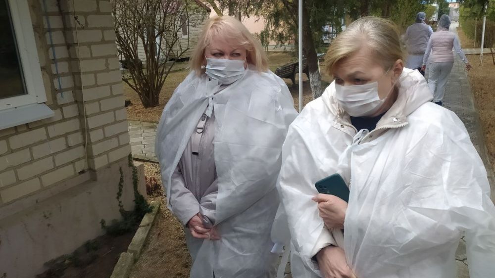 Сегодня заместитель Министра труда и социальной защиты Херсонской области Ольга Малиновская посетила Каховский гериатрический пансионат Сегодня заместитель Министра труда и социальной защиты Херсонской области Ольга Малиновская посетила Каховский гериатрический пансионат
