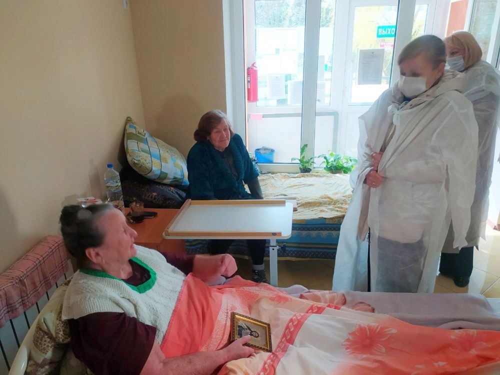 Сегодня заместитель Министра труда и социальной защиты Херсонской области Ольга Малиновская посетила Каховский гериатрический пансионат Сегодня заместитель Министра труда и социальной защиты Херсонской области Ольга Малиновская посетила Каховский гериатрический пансионат