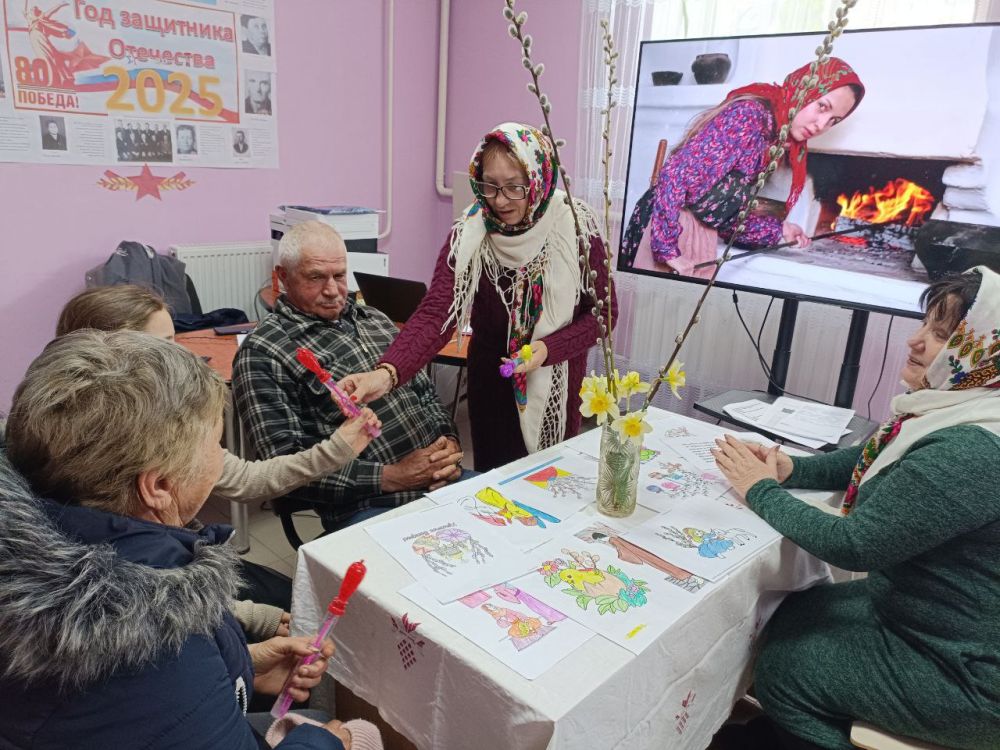 В Богдановском сельском клубе провели час православия "Вербное воскресенье" В Богдановском сельском клубе провели час православия "Вербное воскресенье"
