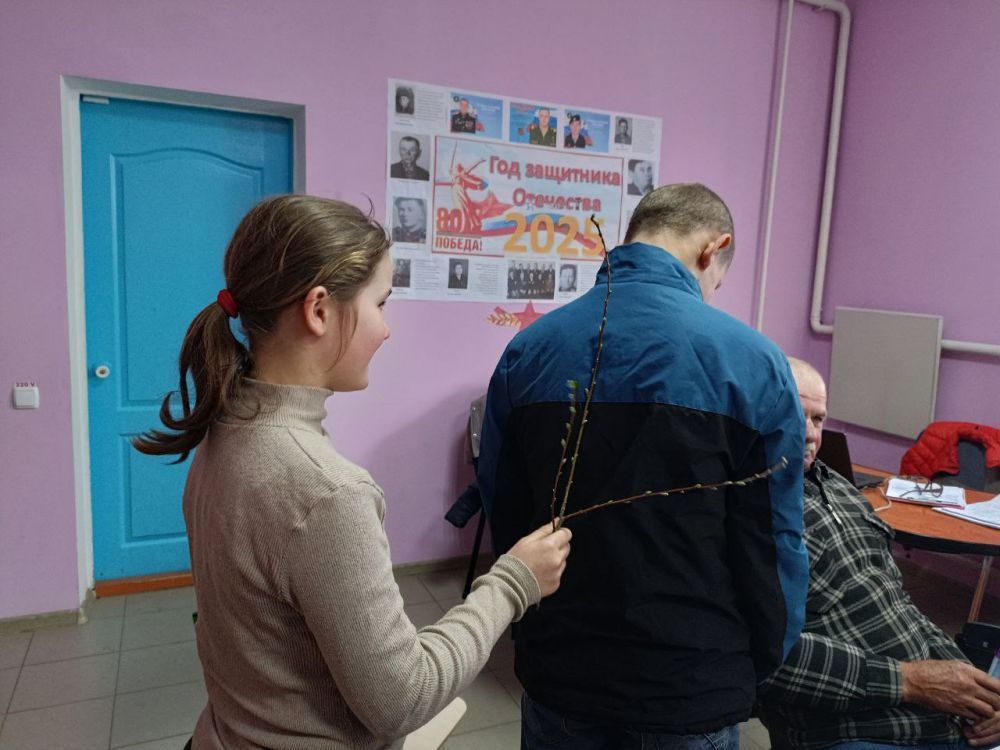 В Богдановском сельском клубе провели час православия "Вербное воскресенье" В Богдановском сельском клубе провели час православия "Вербное воскресенье"