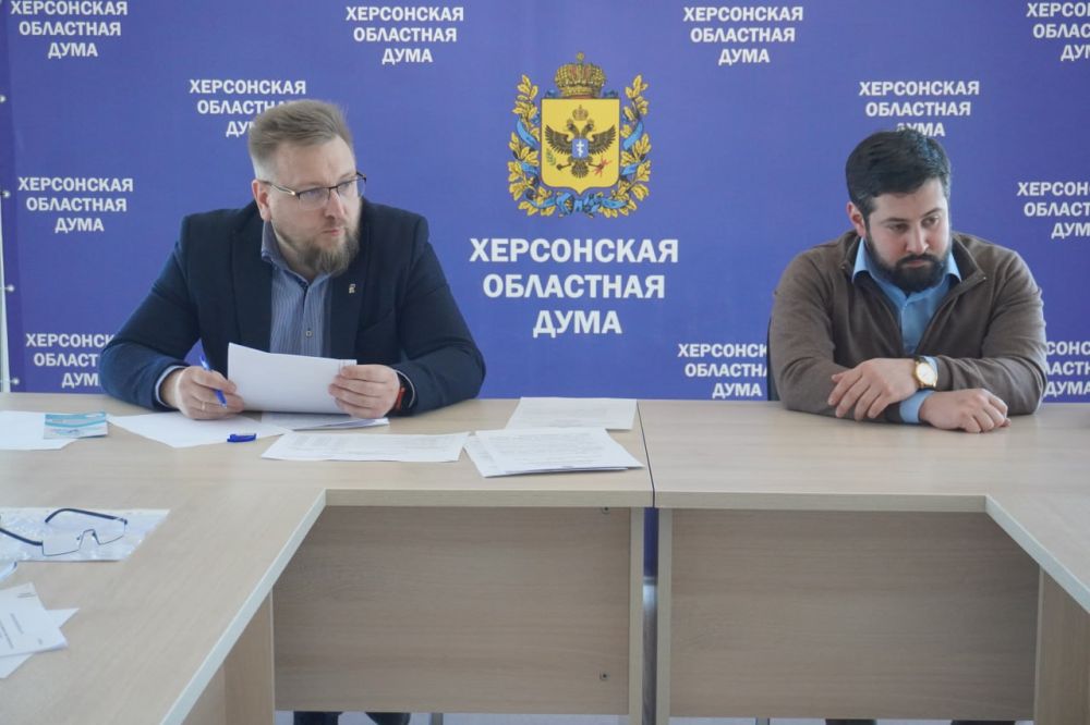 В Херсонской областной Думе прошло заседание Комиссии по культуре, молодежной политике, физкультуре и спорту под председательством Владимира Лебедкина В Херсонской областной Думе прошло заседание Комиссии по культуре, молодежной политике, физкультуре и спорту под председательством Владимира Лебедкина