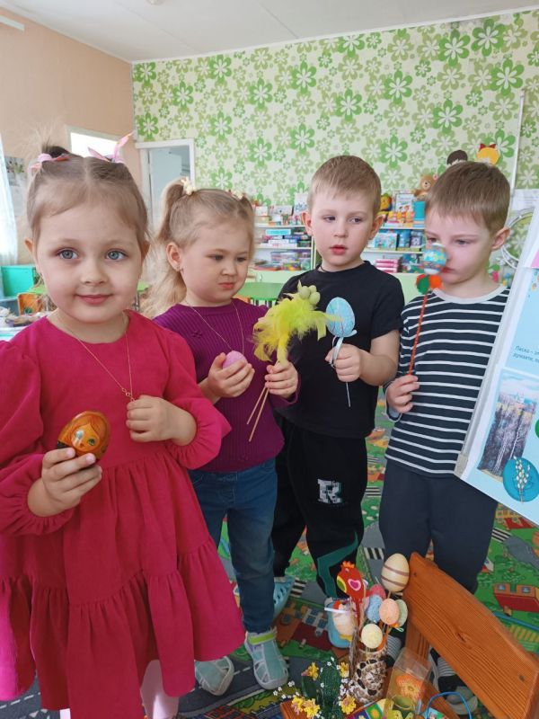 Скадовские малыши готовятся к Пасхе! Скадовские малыши готовятся к Пасхе!
