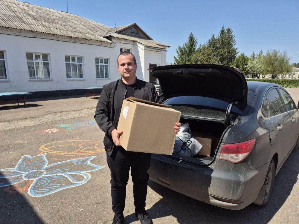 Рязанцы передали гумпомощь в детский реабилитационный центр Новокиевки Рязанцы передали гумпомощь в детский реабилитационный центр Новокиевки