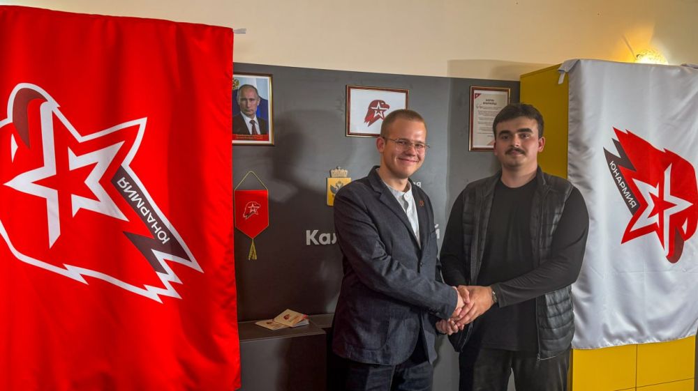 Первое местное отделение "Юнармии" в Херсонской области открылось в Каланчаке Первое местное отделение "Юнармии" в Херсонской области открылось в Каланчаке