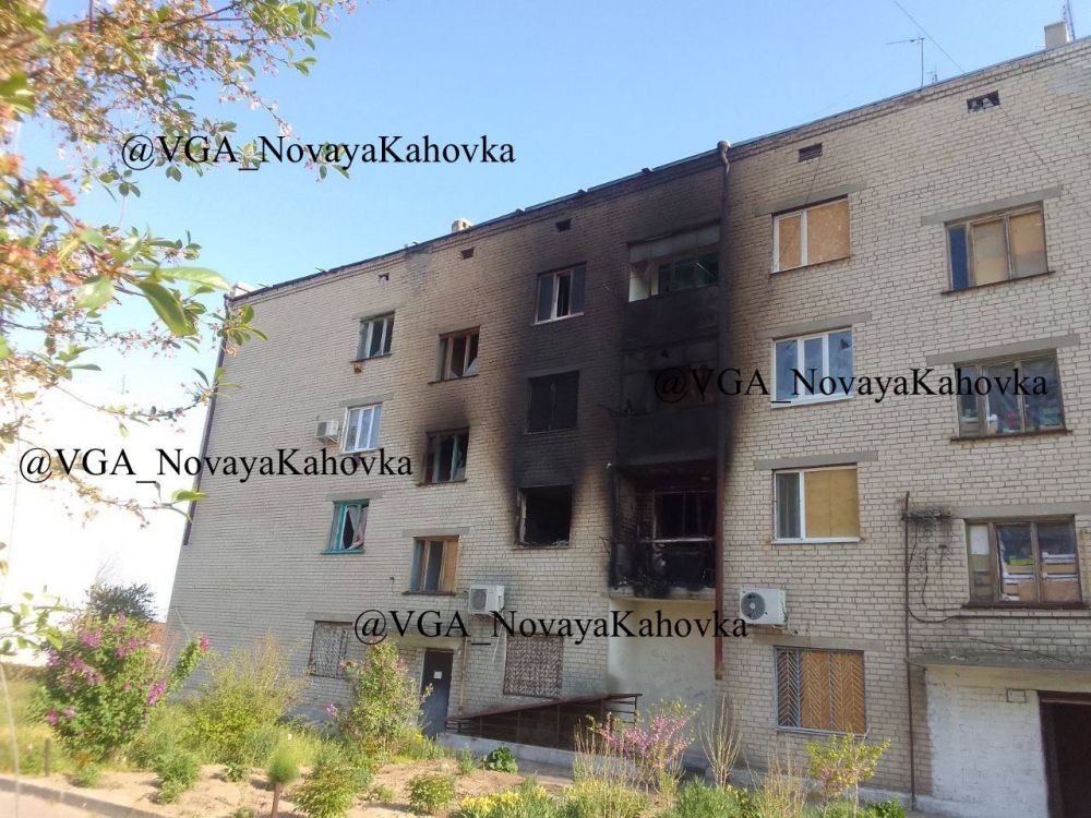 Виталий Гура: В результате обстрела повреждены многоквартирные дома в пгт Виталий Гура: В результате обстрела повреждены многоквартирные дома в пгт