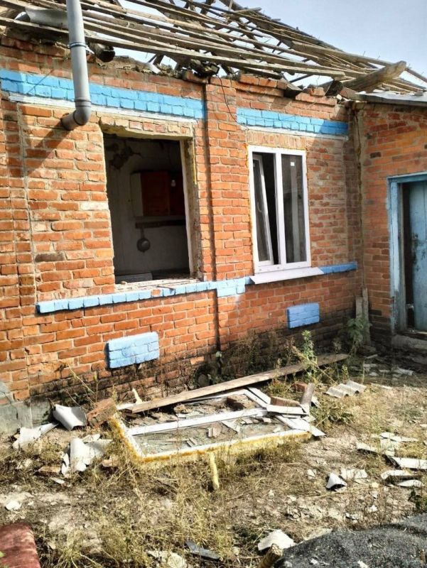 Обстрел Заводовки: удар по частному дому Обстрел Заводовки: удар по частному дому