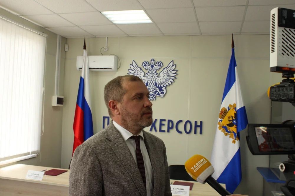 В Херсонской области состоялось торжественное гашение почтового блока к 80-летию Победы В Херсонской области состоялось торжественное гашение почтового блока к 80-летию Победы
