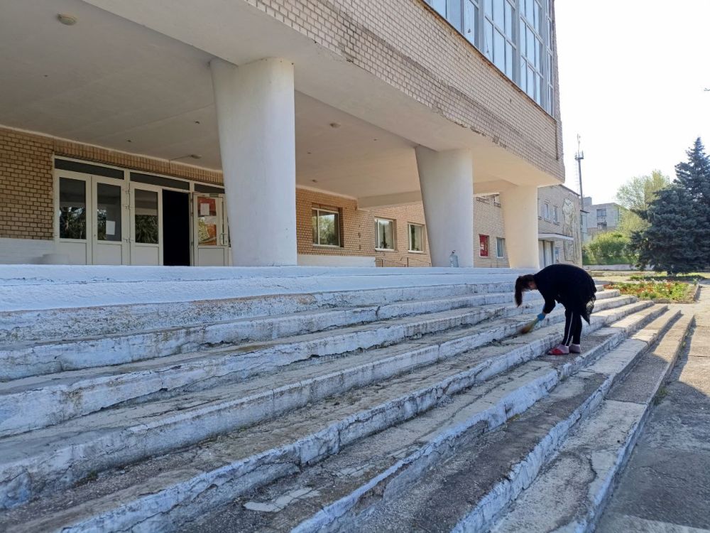 Чистота и порядок к 80-летию Победы Чистота и порядок к 80-летию Победы