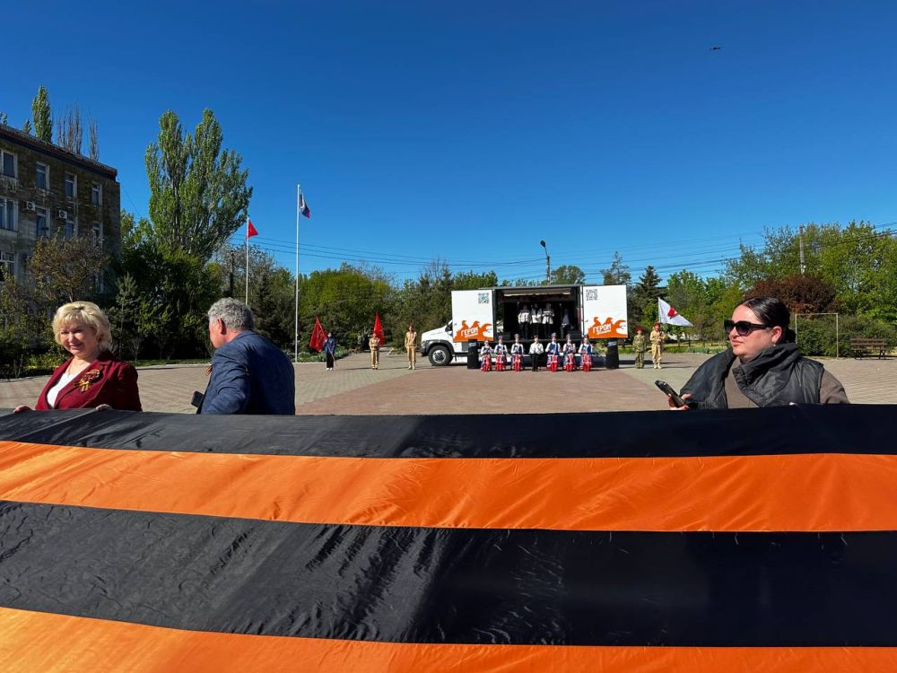 Павел Тропкин: Лента Победы дошла до Каланчакского округа! Павел Тропкин: Лента Победы дошла до Каланчакского округа!