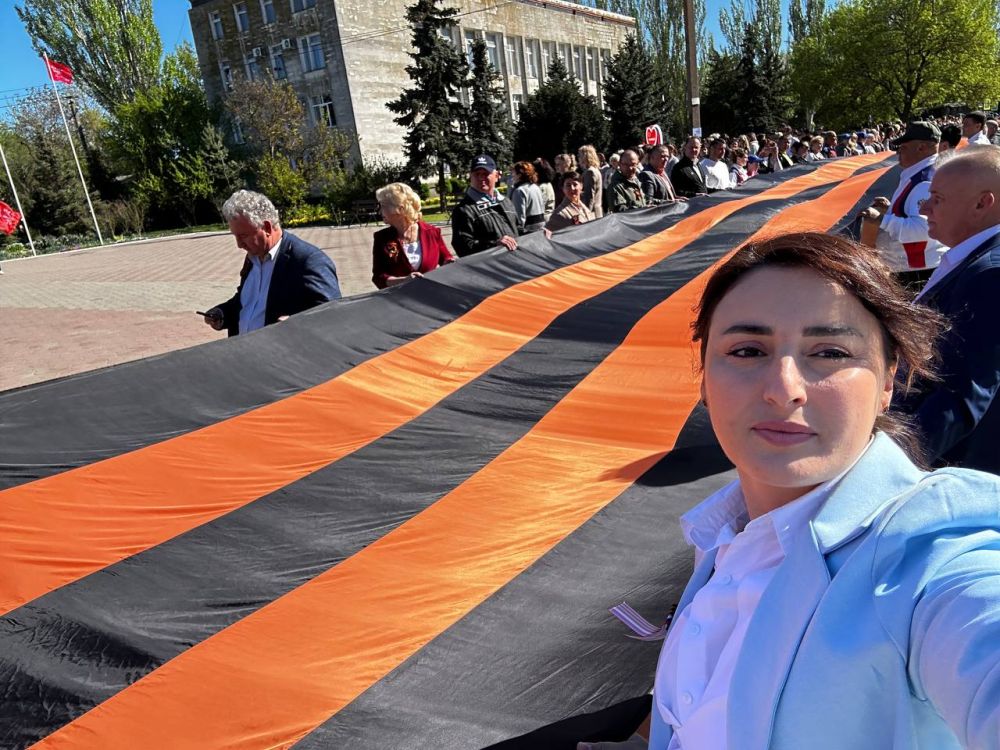 Павел Тропкин: Лента Победы дошла до Каланчакского округа! Павел Тропкин: Лента Победы дошла до Каланчакского округа!