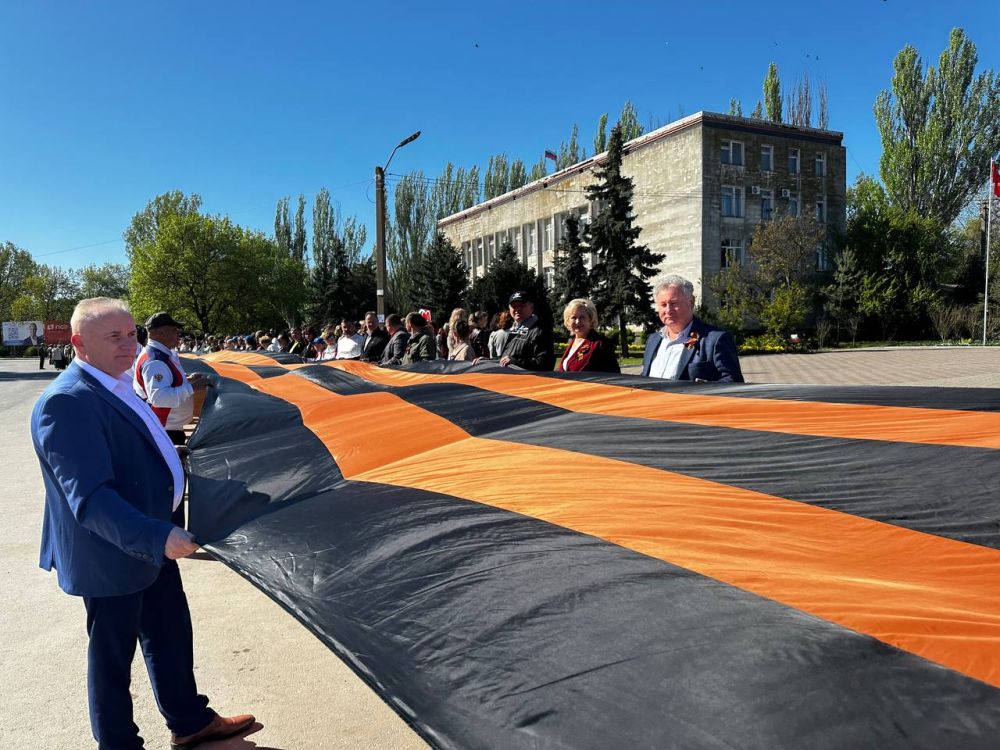 Павел Тропкин: Лента Победы дошла до Каланчакского округа! Павел Тропкин: Лента Победы дошла до Каланчакского округа!