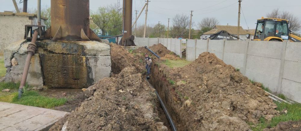 В селе Благодатное Ивановского района завершается подключение новой водонапорной башни В селе Благодатное Ивановского района завершается подключение новой водонапорной башни
