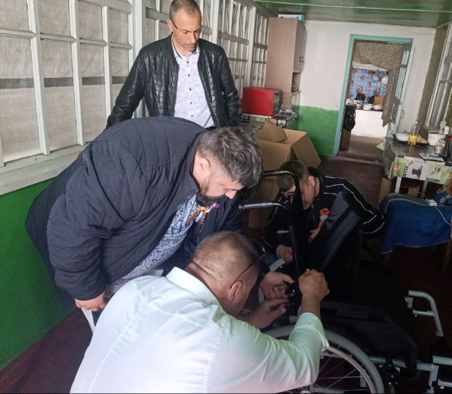 В День Победы труженице тыла доставили инвалидную коляску В День Победы труженице тыла доставили инвалидную коляску