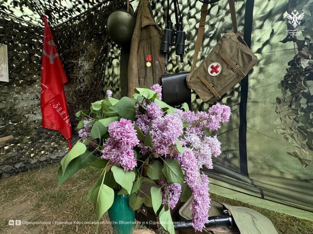 Волонтеры воссоздали полевой штаб времен Великой Отечественной войны в Херсонской области Волонтеры воссоздали полевой штаб времен Великой Отечественной войны в Херсонской области