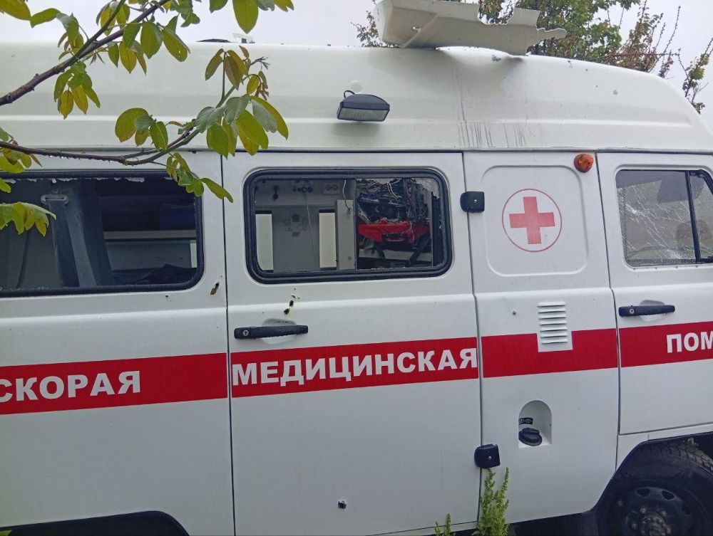 Родион Мирошник: В День Победы ВСУ атаковали машину скорой помощи в Херсонской области Родион Мирошник: В День Победы ВСУ атаковали машину скорой помощи в Херсонской области