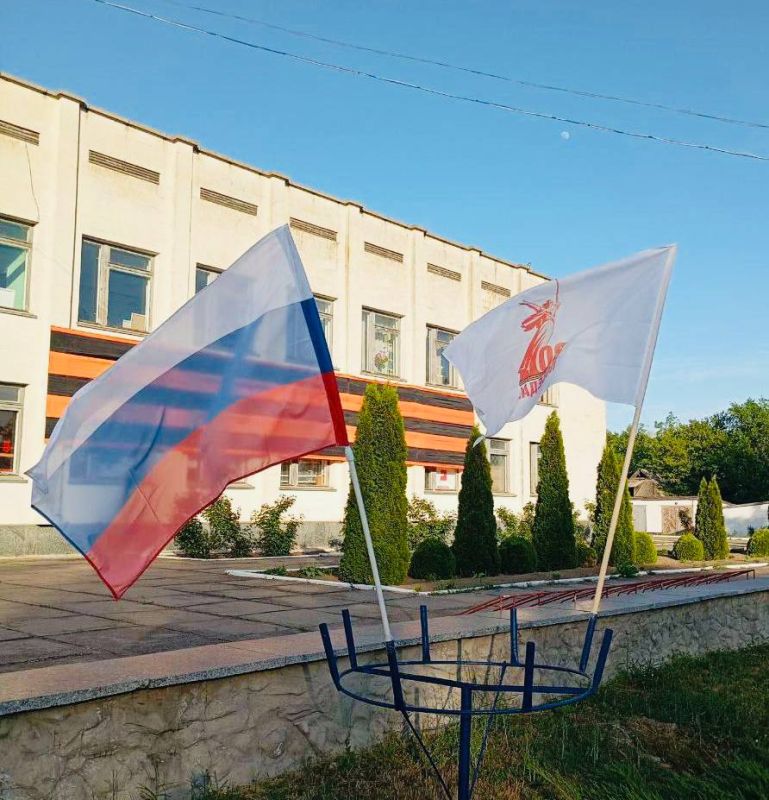 Акция «Георгиевская лента» в Новониколаевке Акция «Георгиевская лента» в Новониколаевке