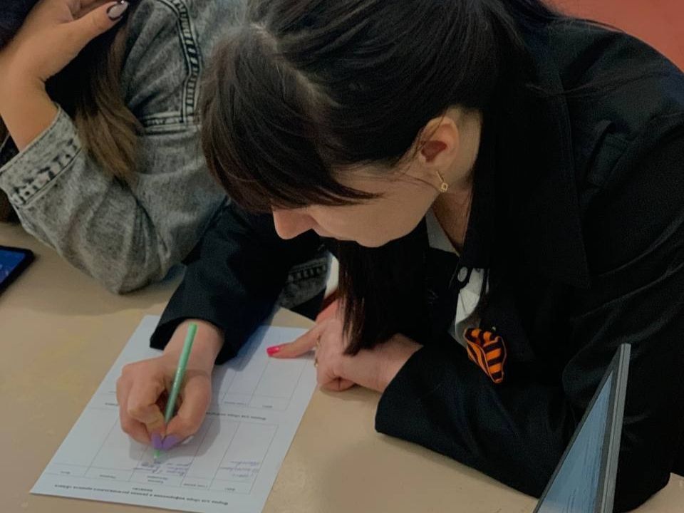 Первые Благодатновской школы приняли участие в проекте «Книга памяти» Первые Благодатновской школы приняли участие в проекте «Книга памяти»
