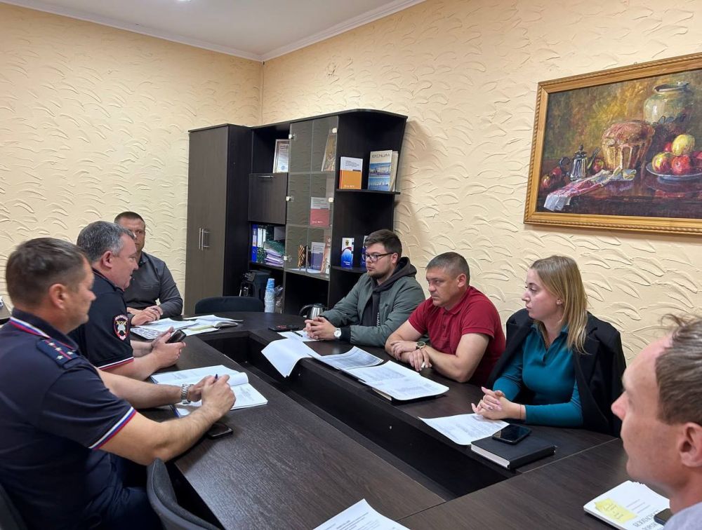 В Чаплинском муниципальном округе прошло очередное заседание комиссии по обеспечению безопасности дорожного движения на территории Чаплинского муниципального округа Херсонской области В Чаплинском муниципальном округе прошло очередное заседание комиссии по обеспечению безопасности дорожного движения на территории Чаплинского муниципального округа Херсонской области