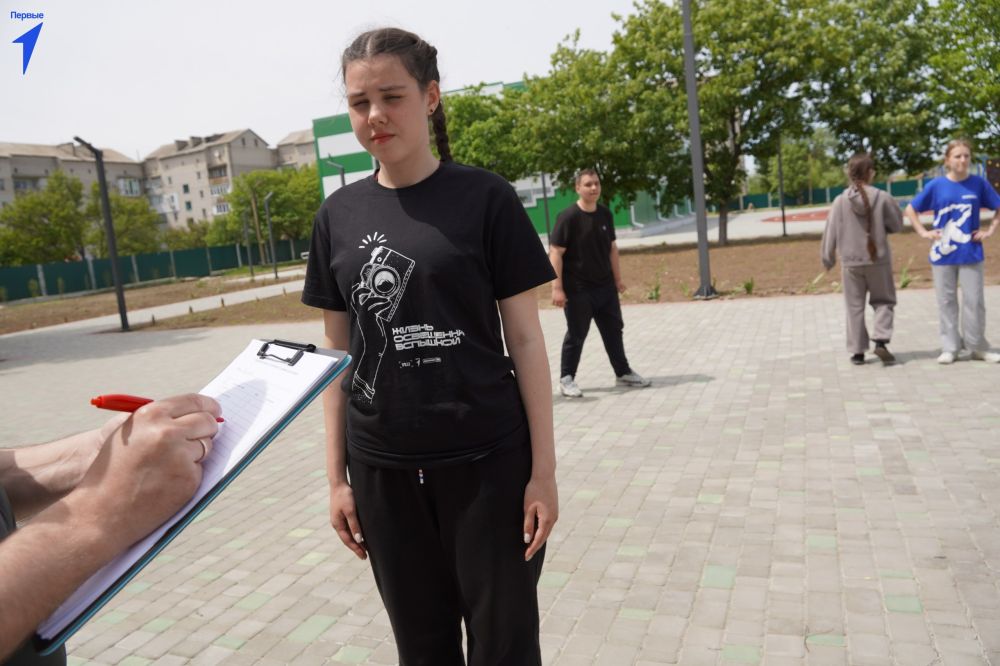 В Новоалексеевской школе №1 прошли заключительные соревнования муниципального этапа «Зарницы 2.0» для старшеклассников