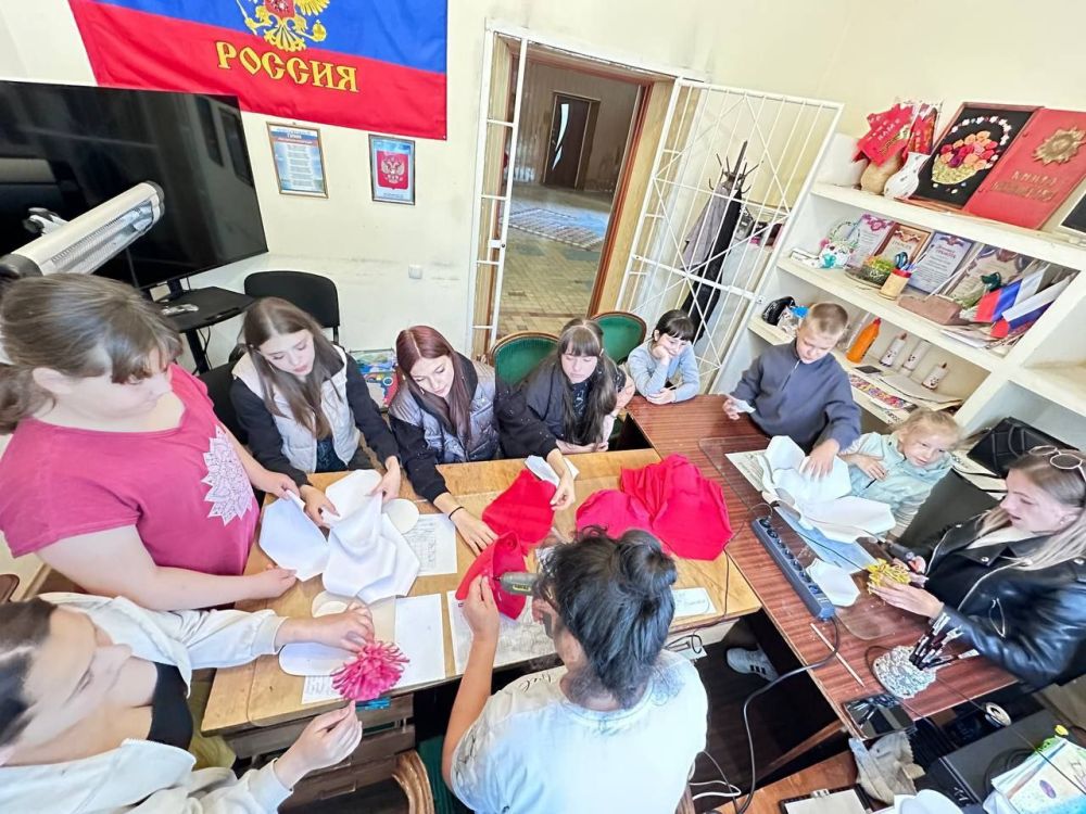 Магия бумажных цветов для детей