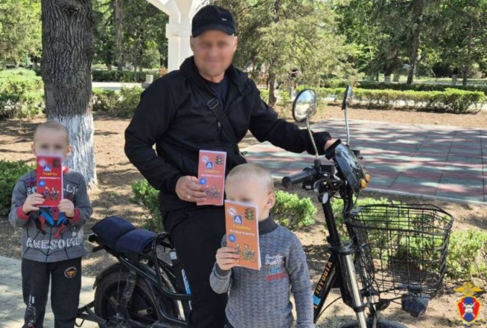 В Херсонской области госавтоинспекторы провели профилактическую акцию «Велосипед – без риска» В Херсонской области госавтоинспекторы провели профилактическую акцию «Велосипед – без риска»