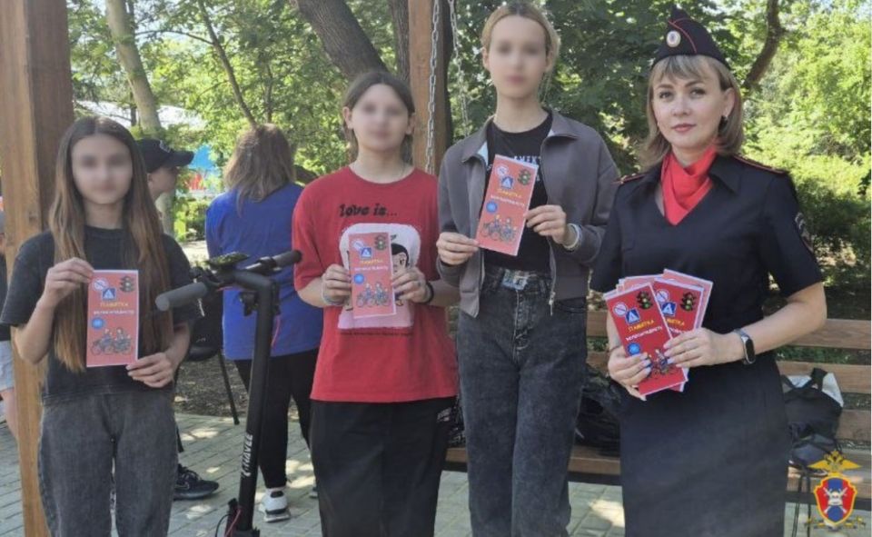 В Херсонской области госавтоинспекторы провели профилактическую акцию «Велосипед – без риска» В Херсонской области госавтоинспекторы провели профилактическую акцию «Велосипед – без риска»