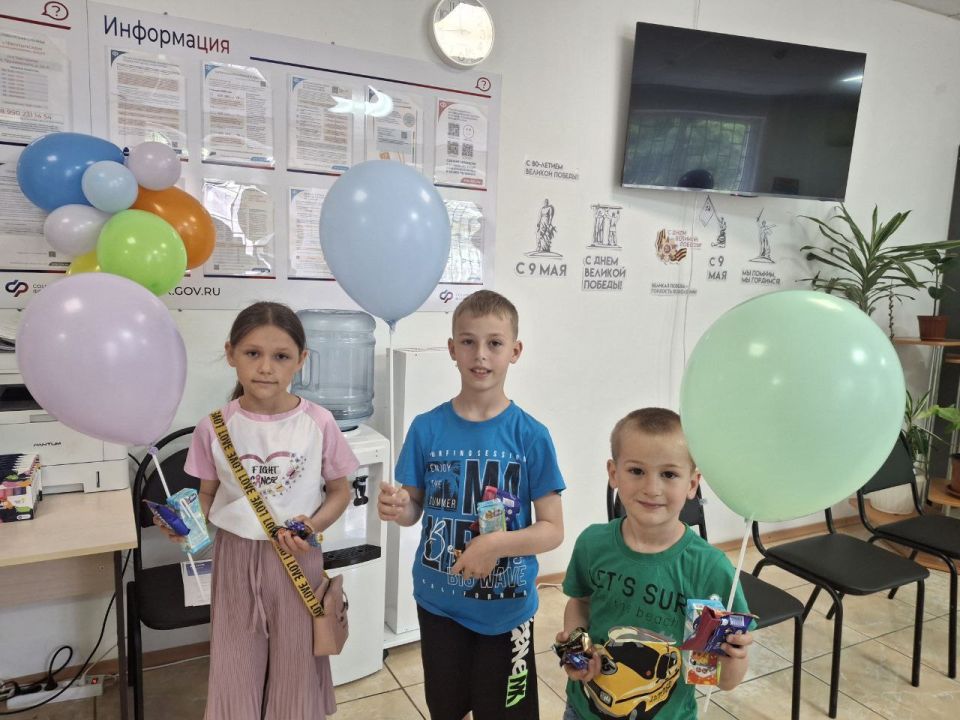В ОСФР по Херсонской области отметили День защиты детей праздничными мероприятиями