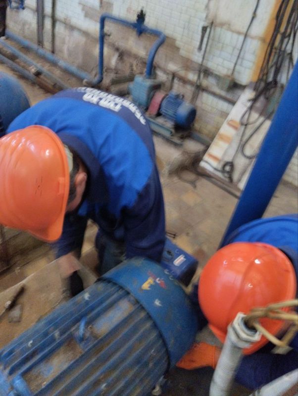 Выполнен комплекс работ по обслуживанию систем водоснабжения и водоотведения