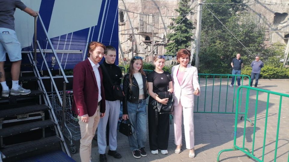 Молодежь Голопристанского округа на Первом канале Молодежь Голопристанского округа на Первом канале