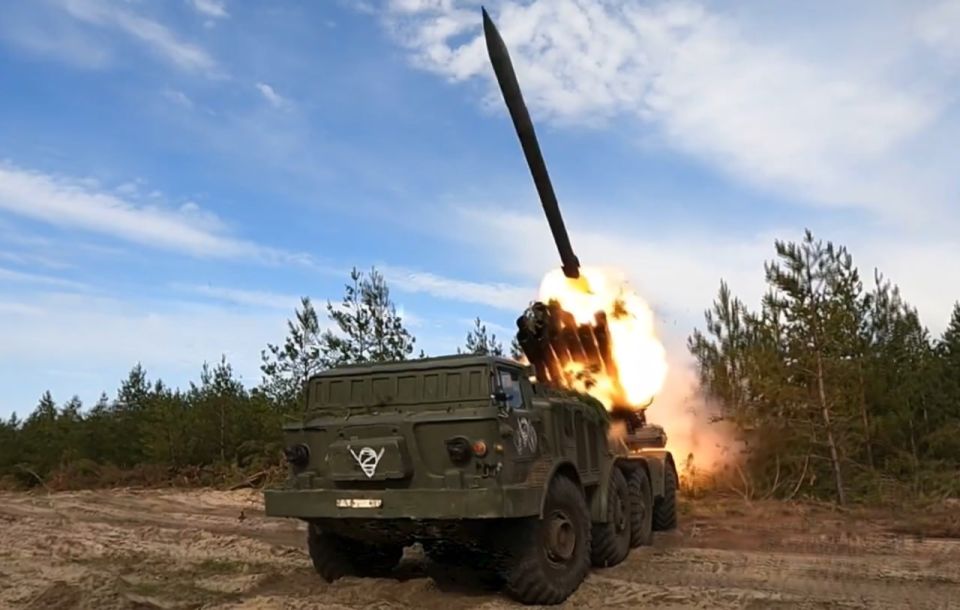 Боевая работа расчёта РСЗО «Ураган» на Херсонском направлении Боевая работа расчёта РСЗО «Ураган» на Херсонском направлении