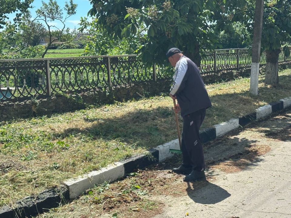 Плановые уборки в Скадовском округе