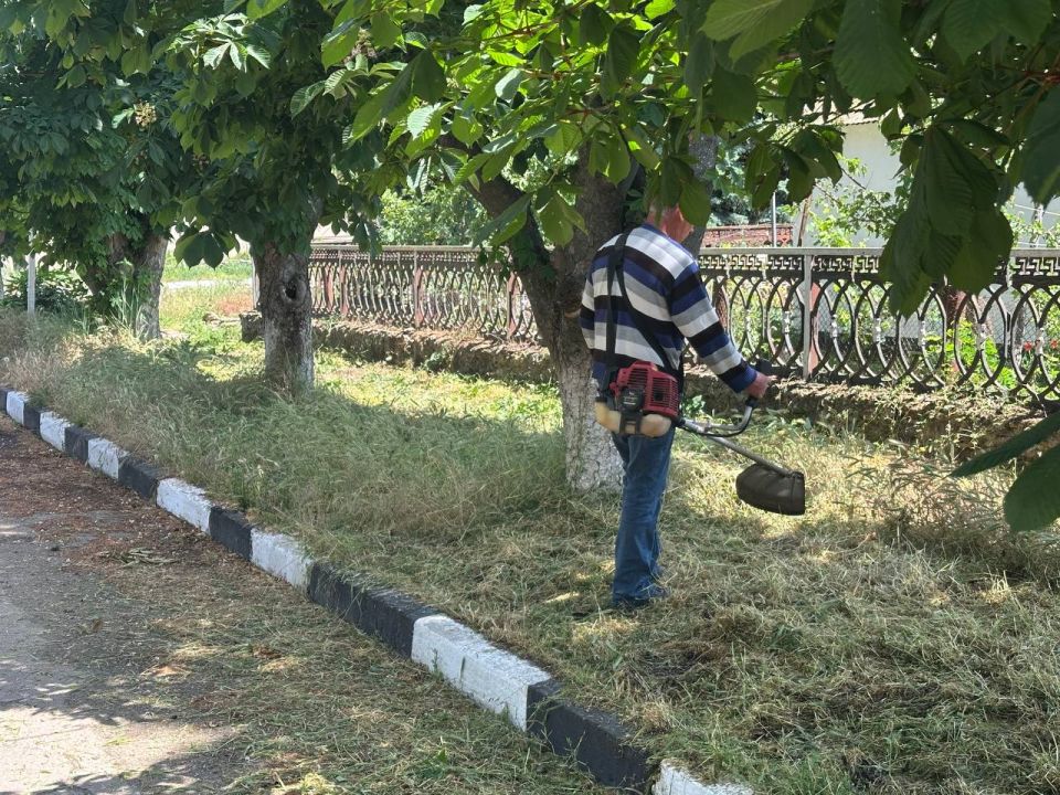 Плановые уборки в Скадовском округе
