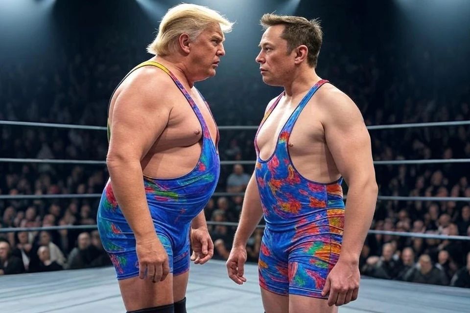 Павел Филипчук: Битва титанов. Огненная перепалка Трампа и Маска завирусилась в сети различными мемами