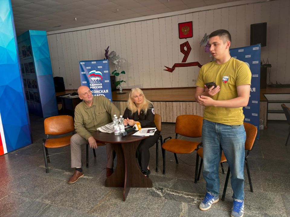 Министерство культуры и «Единая Россия» поддержат Союз писателей России Херсонской области в проведении литературных клубов и встреч Министерство культуры и «Единая Россия» поддержат Союз писателей России Херсонской области в проведении литературных клубов и встреч