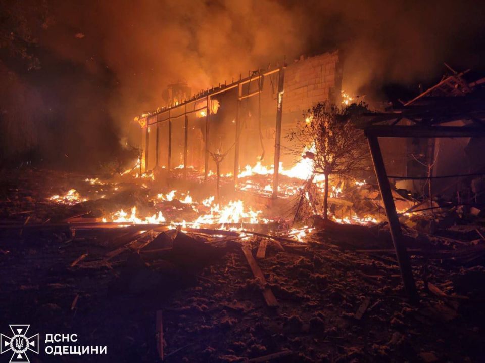 Последствия ночных ударов по Одесской области