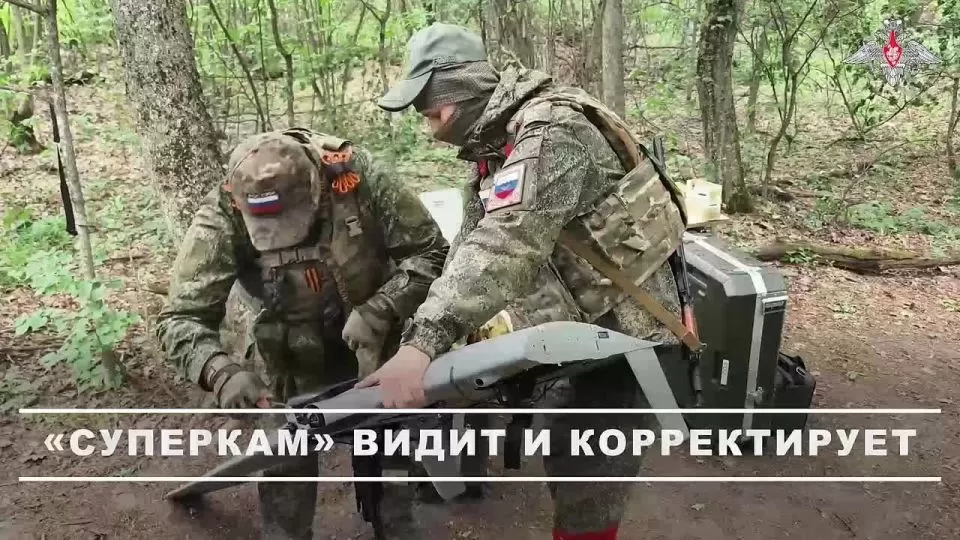 Боевая работа расчёта БпЛА «Суперкам» 49 армии на Херсонском направлении!