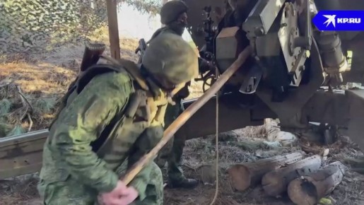 Гаубица «Мста-Б» уничтожила пункт управления БПЛА ВСУ в Херсонской области