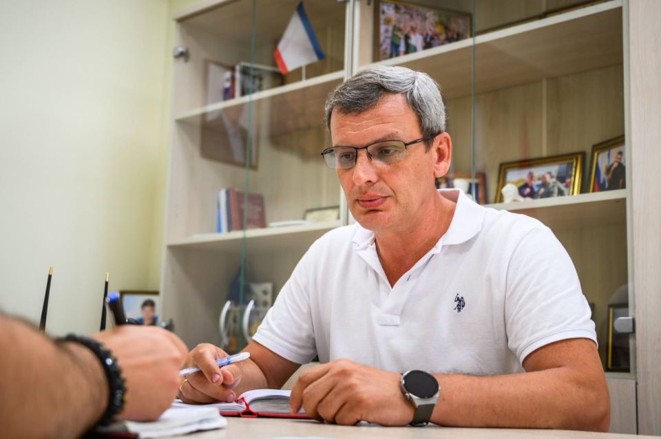 Сергей Георгиев: Провел рабочую встречу с исполнительным директором Херсонского регионального отделения Ассоциации юристов России Константином Горюновым