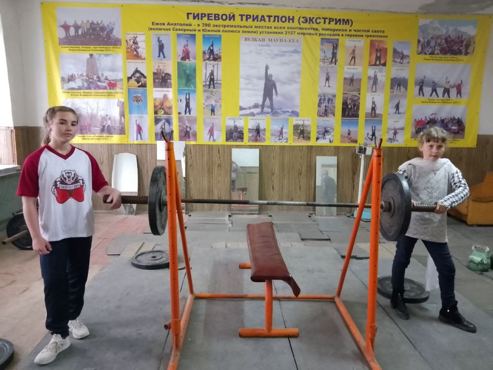 Тренировочные игры по гиревому спорту прошли в Тавричанке